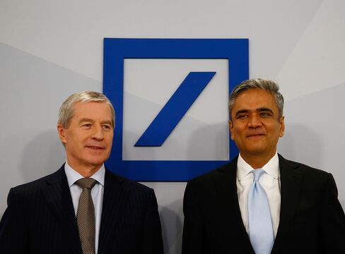 Juergen Fitschen And Anshu Jain