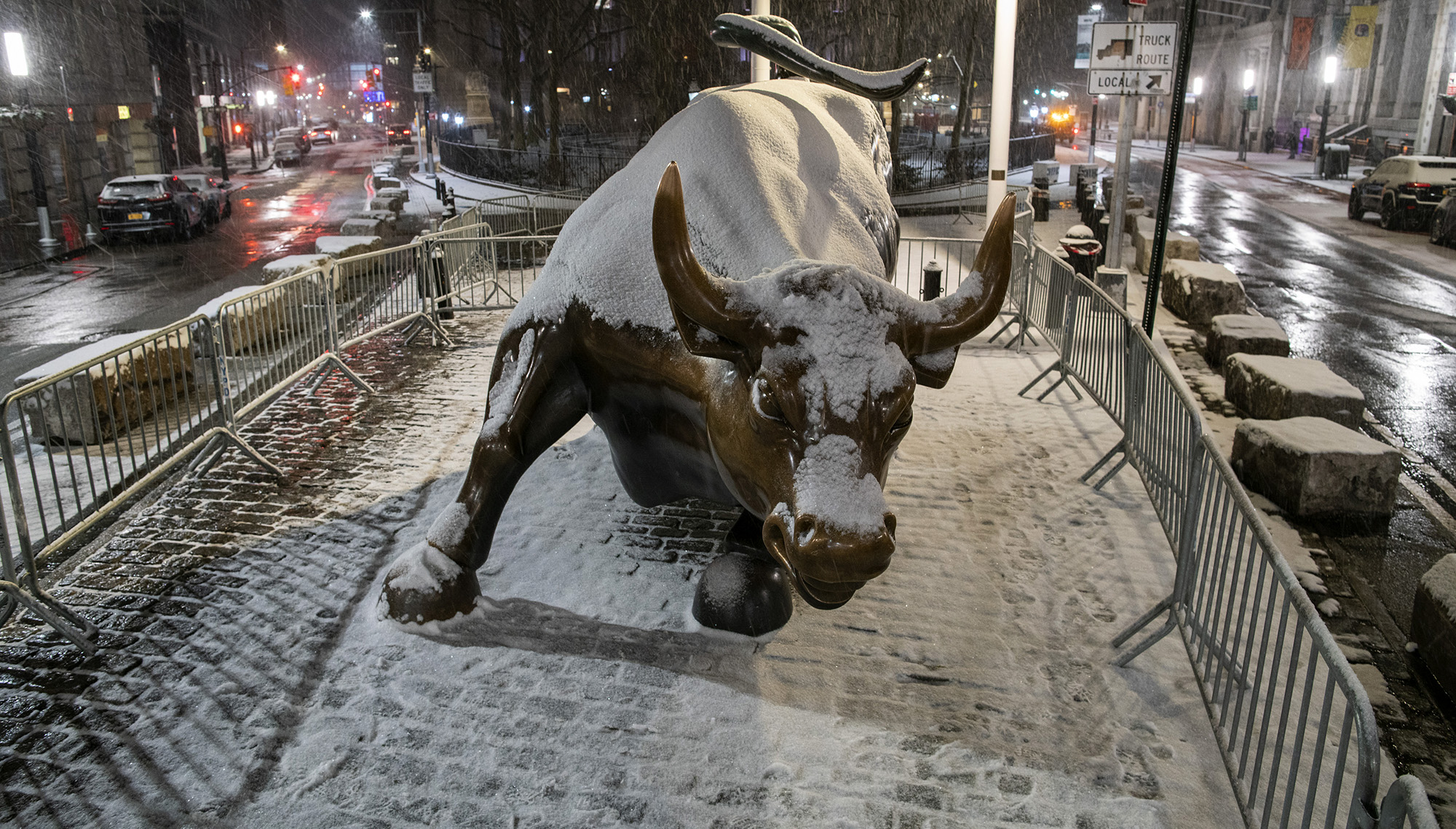 The bull of Wall Street.