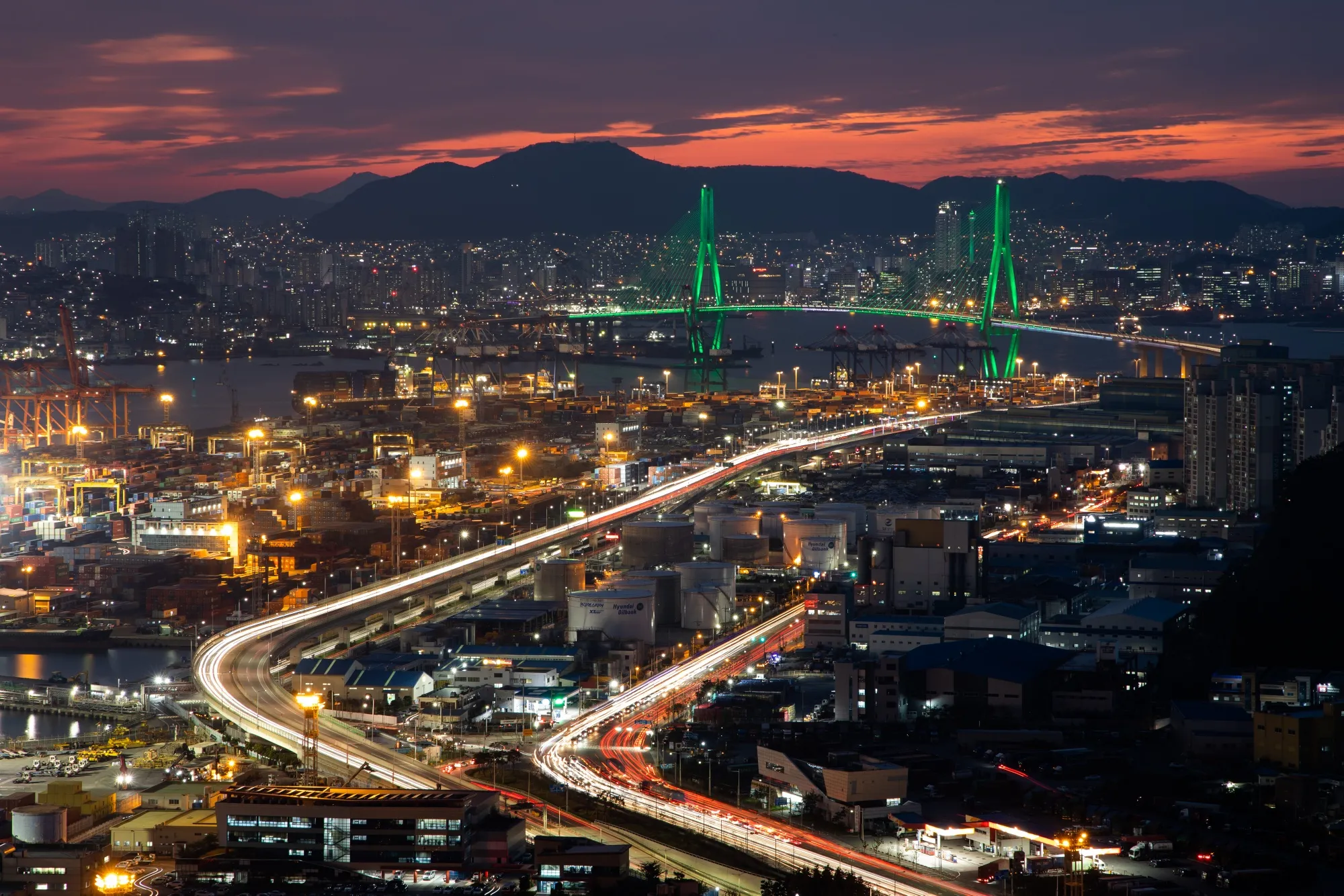 Operations at Busan Port Terminal As Virus Grip on Economy Eases