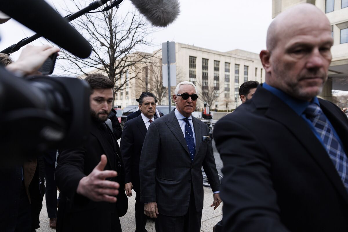 Trump Confidant Stone Pleads Fifth in Capitol Riot Probe - Bloomberg