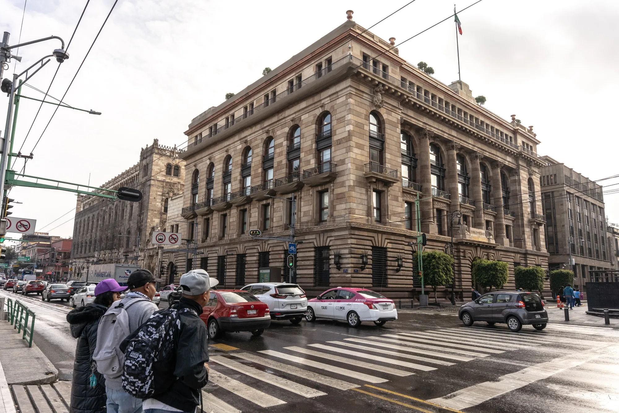 The Bank of Mexico in Mexico City.