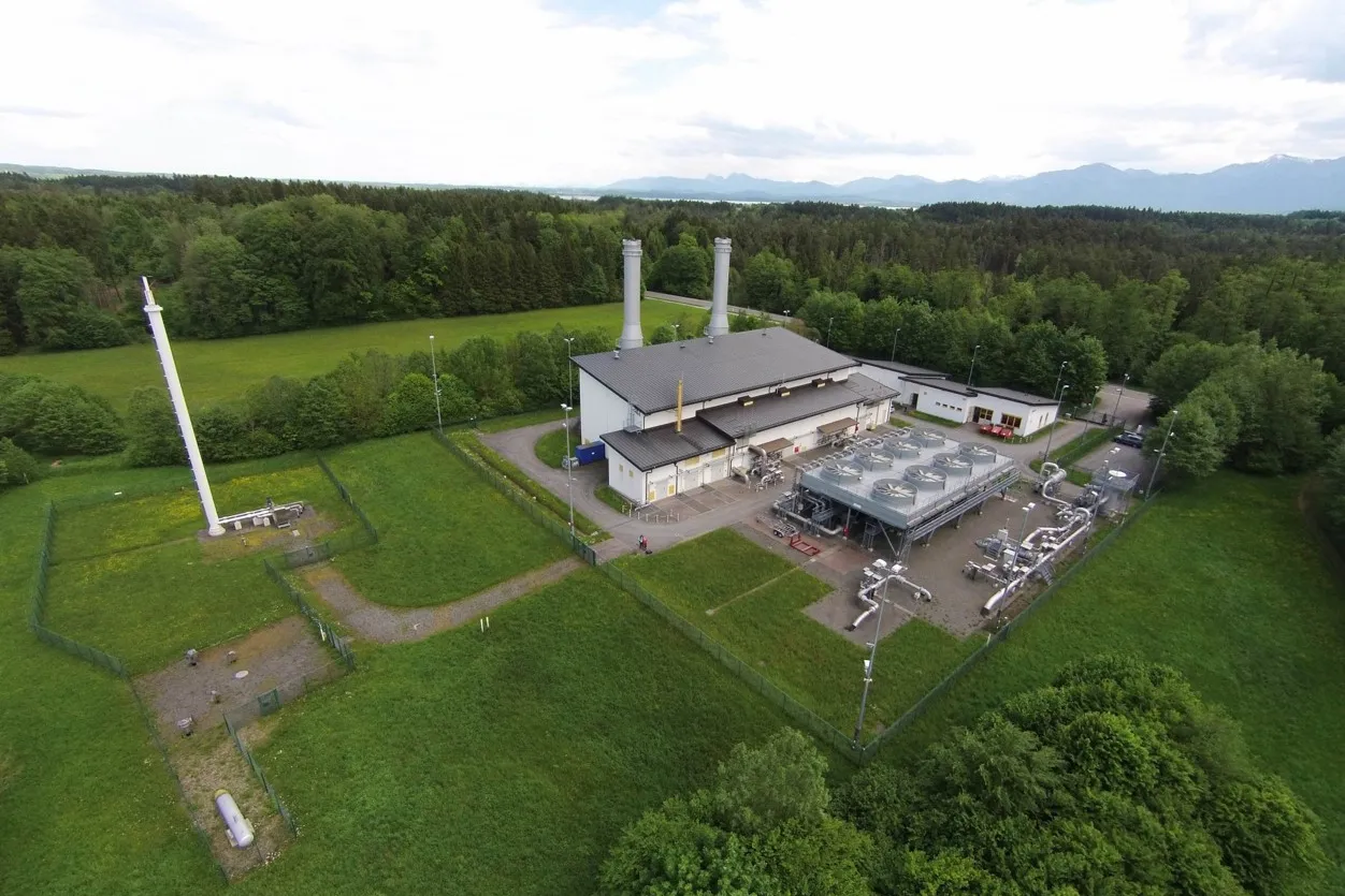 The Uniper Breitbrunn gas storage facility