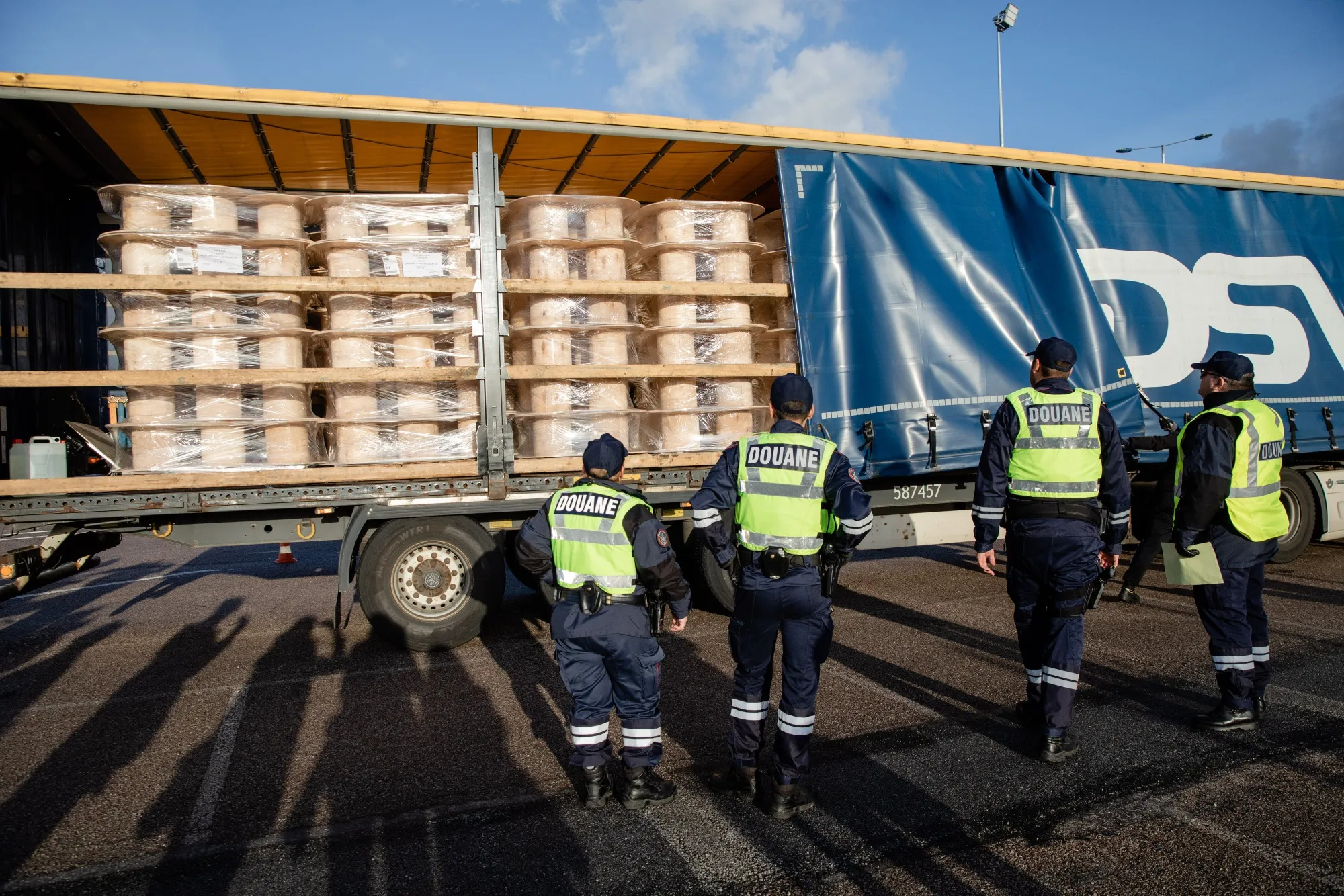 Cross Border Custom Checks at Port of Le Havre Ahead of Brexit Deadline 