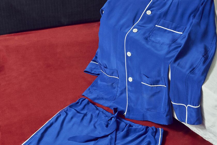 relates to Silk Pajamas You Can Wear Practically Anywhere