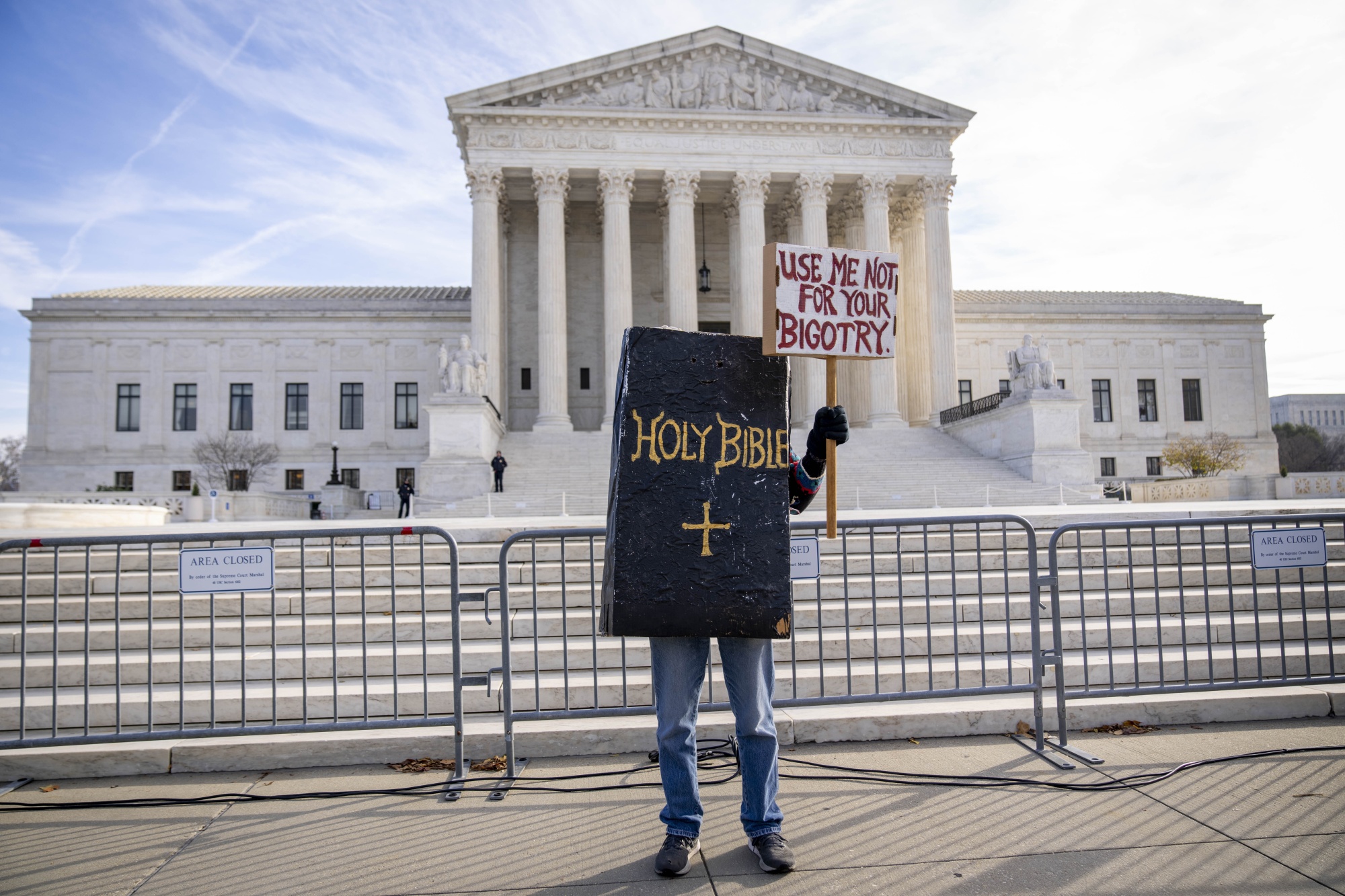 Supreme Court Signals Support for Web Designer Opposed to Same-Sex Marriage 