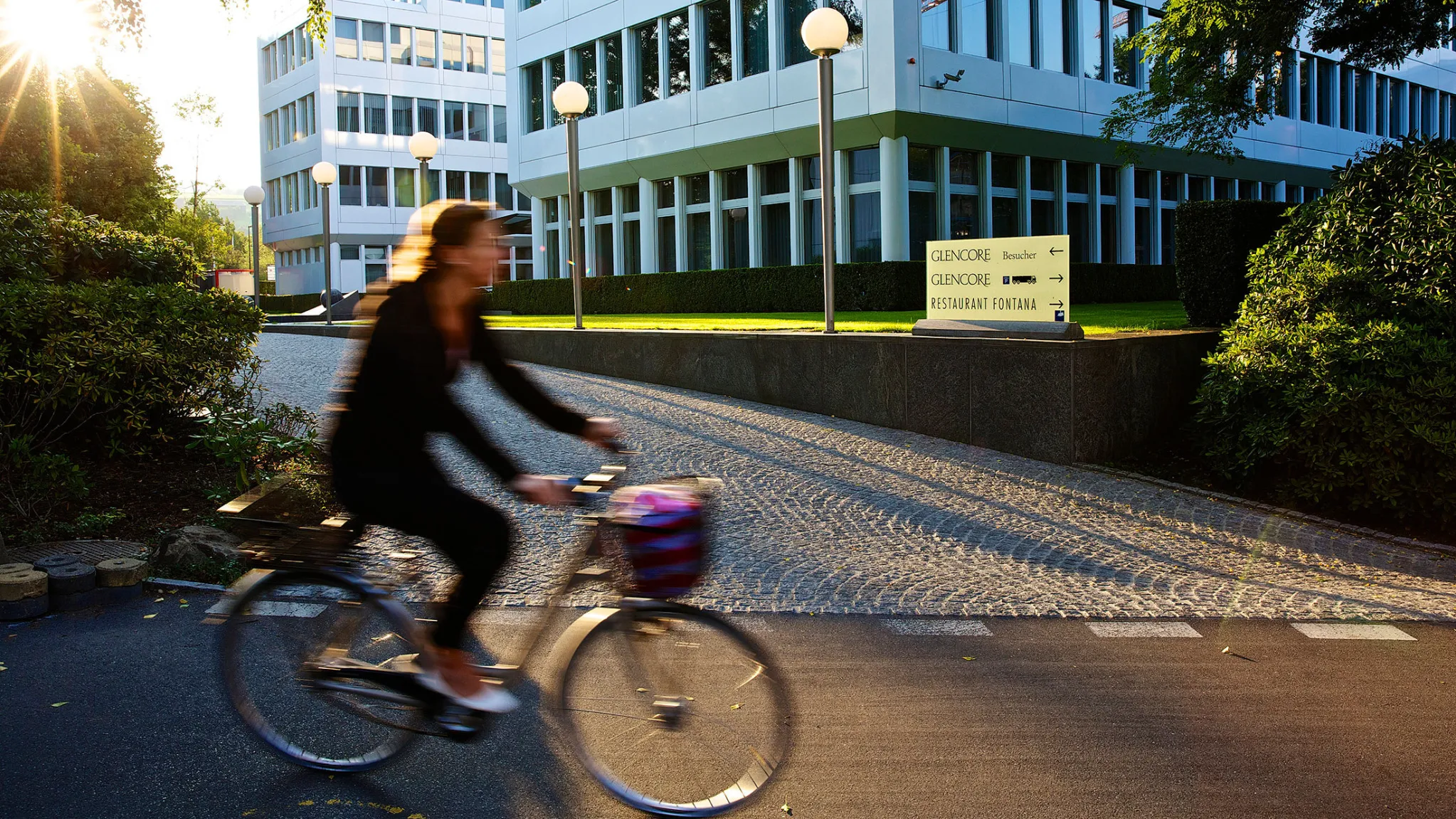 Glencore Xstrata Plc's headquarters in Baar, Switzerland.
