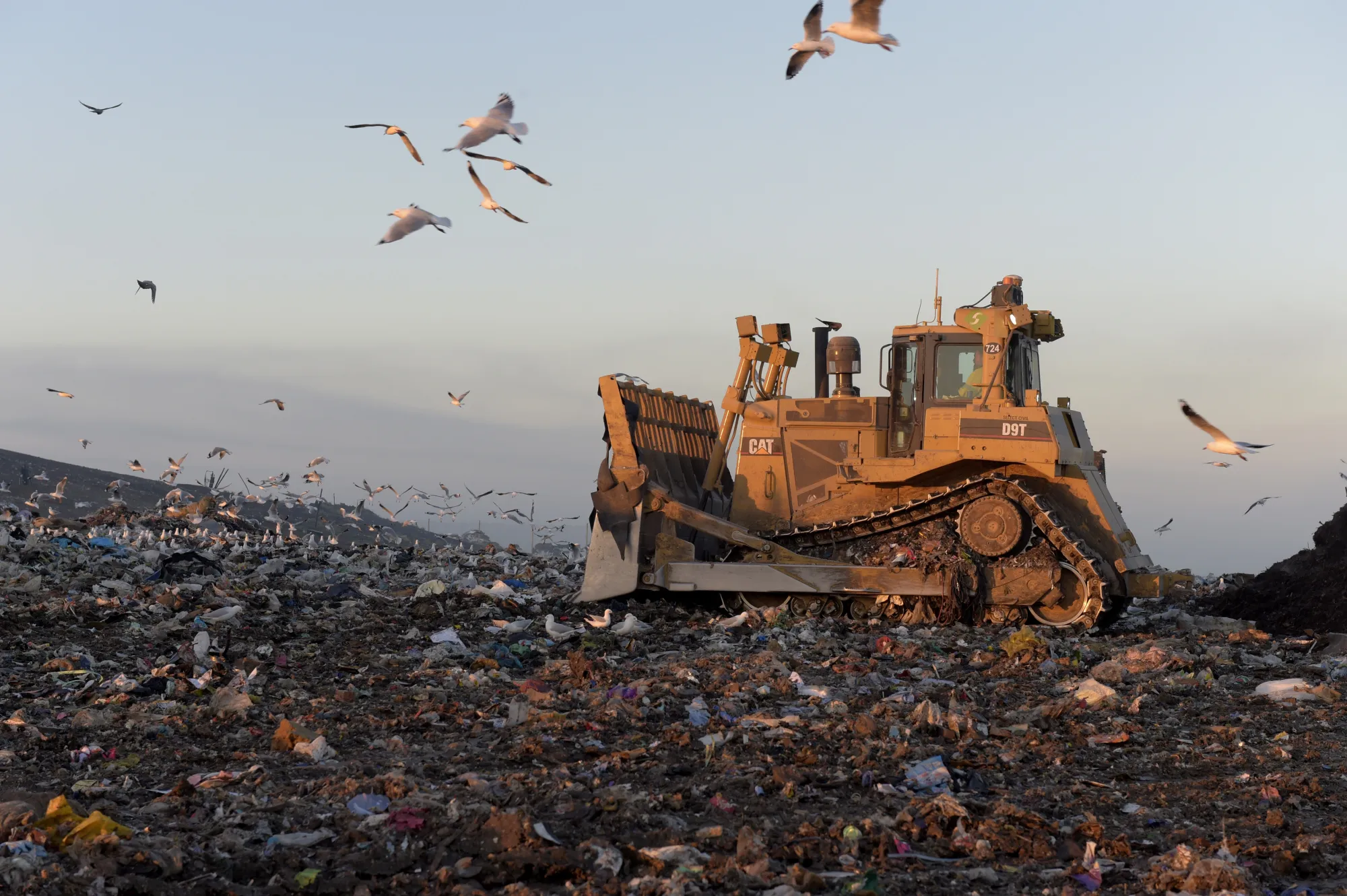 Operations at a Cleanaway Waste Management Ltd. Landfill Site