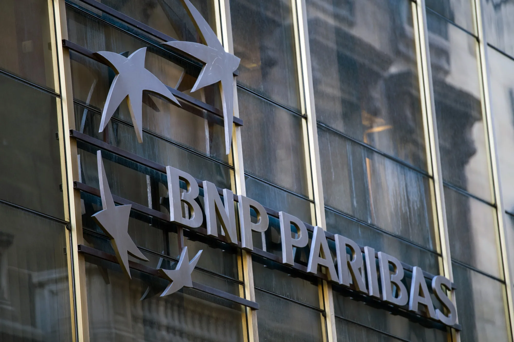 A BNP Paribas SA&nbsp;bank branch in Paris.