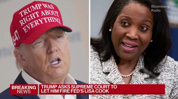 Trump Asks Supreme Court to Let Him Fire Fed's Lisa Cook