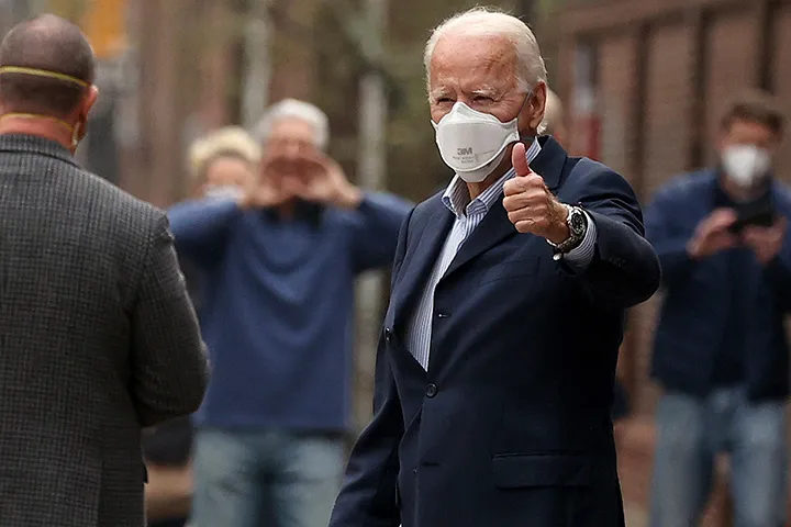 Joe Biden&nbsp;in Philadelphia, Pennsylvania, on Dec. 12.