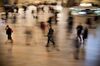Pedestrians walk through Grand Central Terminal in New York, U.S., on Friday, Jan. 3, 2020. Escalating tensions between the U.S. and Iran sent stocks lower and spurred demand for haven assets including gold, the yen and Treasuries. Oil surged.