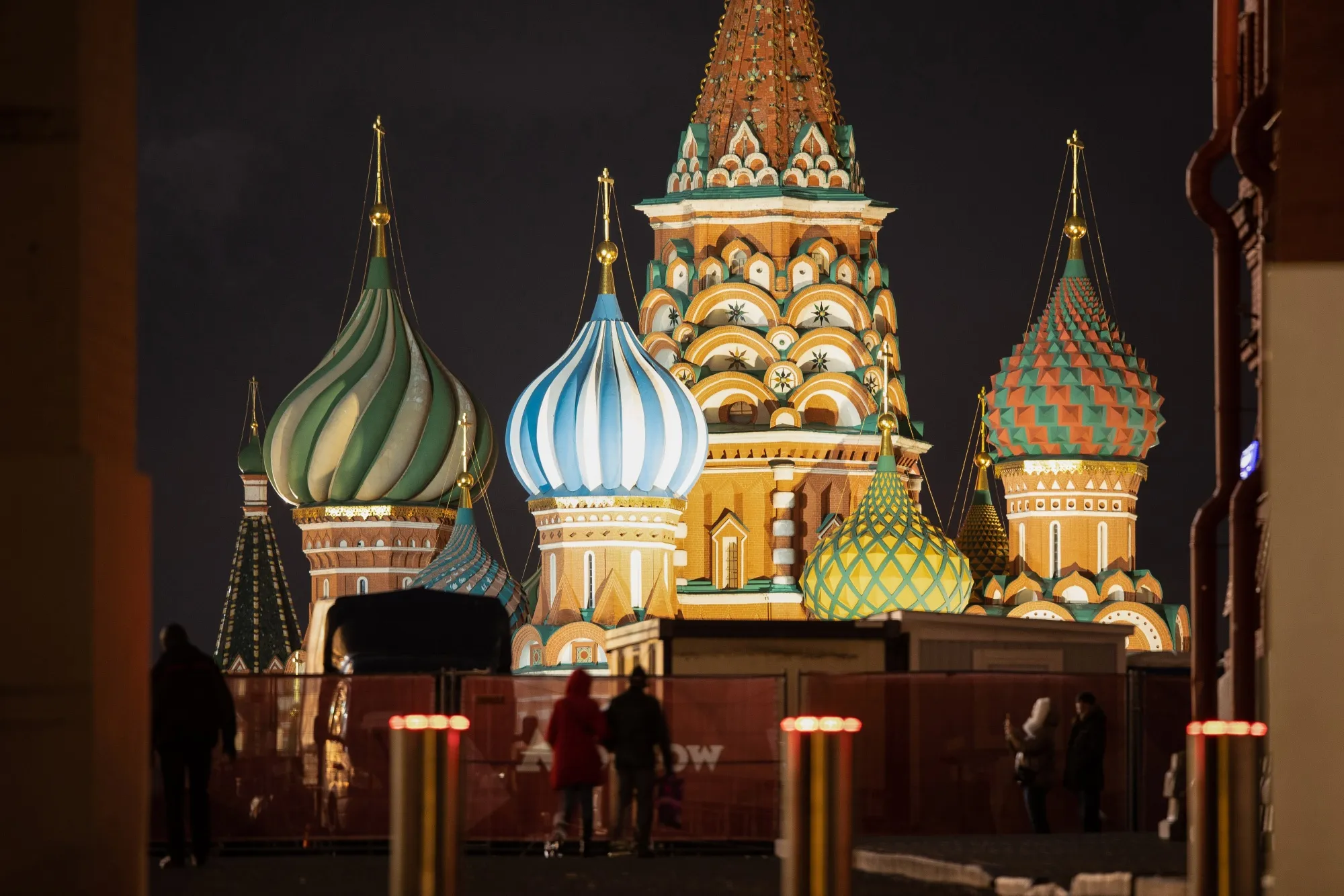Saint Basil's Cathedral at Red Square&nbsp;in Moscow, Russia.