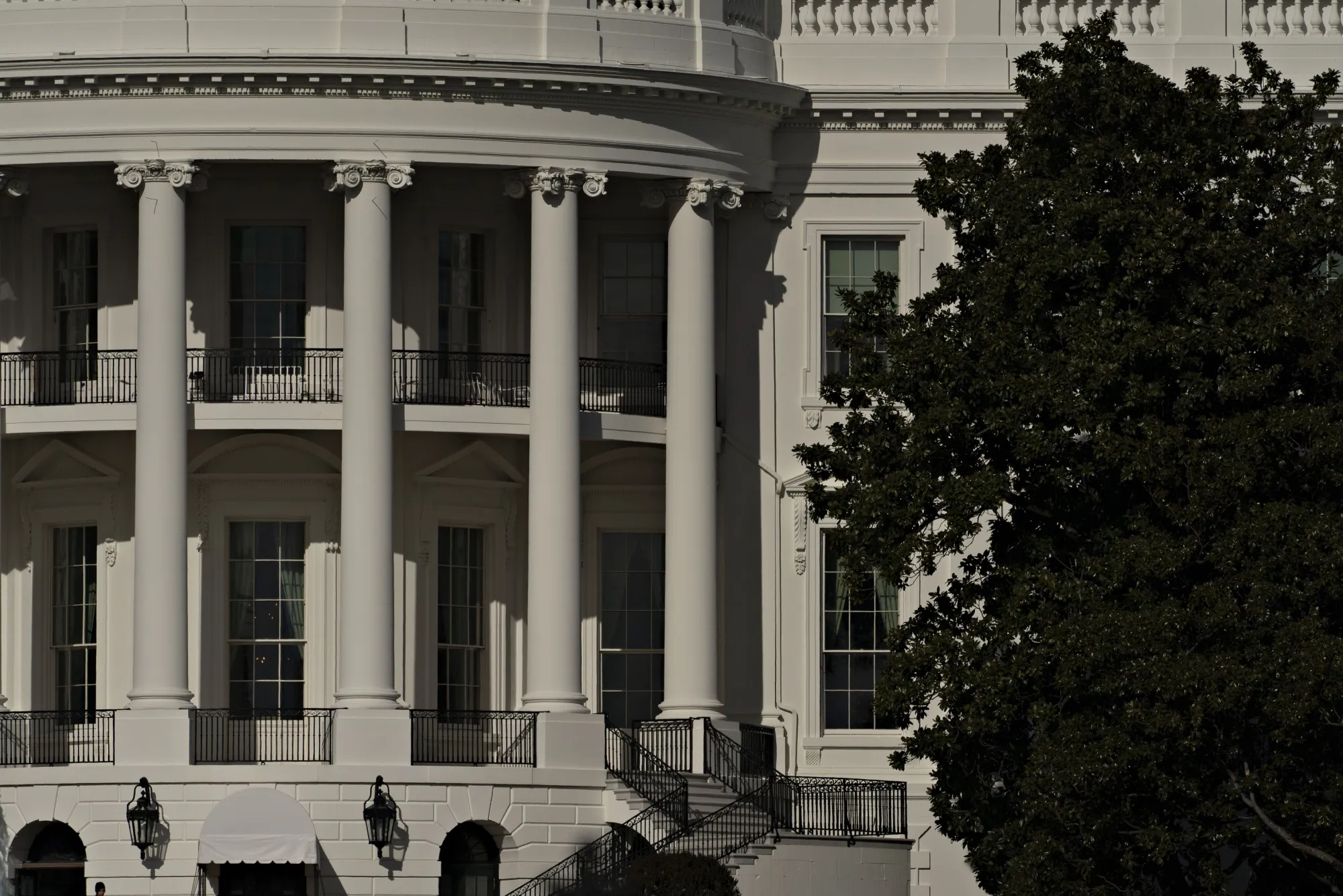 The Nation's Capital Before Senate Debates Impeachment Of President Trump 