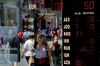 Foreign currency exchange rates are displayed in a bureau de change window in Istanbul, Turkey, on Tuesday, June 25, 2019. Turkey’s lira erased its gains as the prospect of U.S. sanctions over the country’s planned purchase of a Russian missile-defense system took the shine off Sunday’s landslide opposition victory in Istanbul.