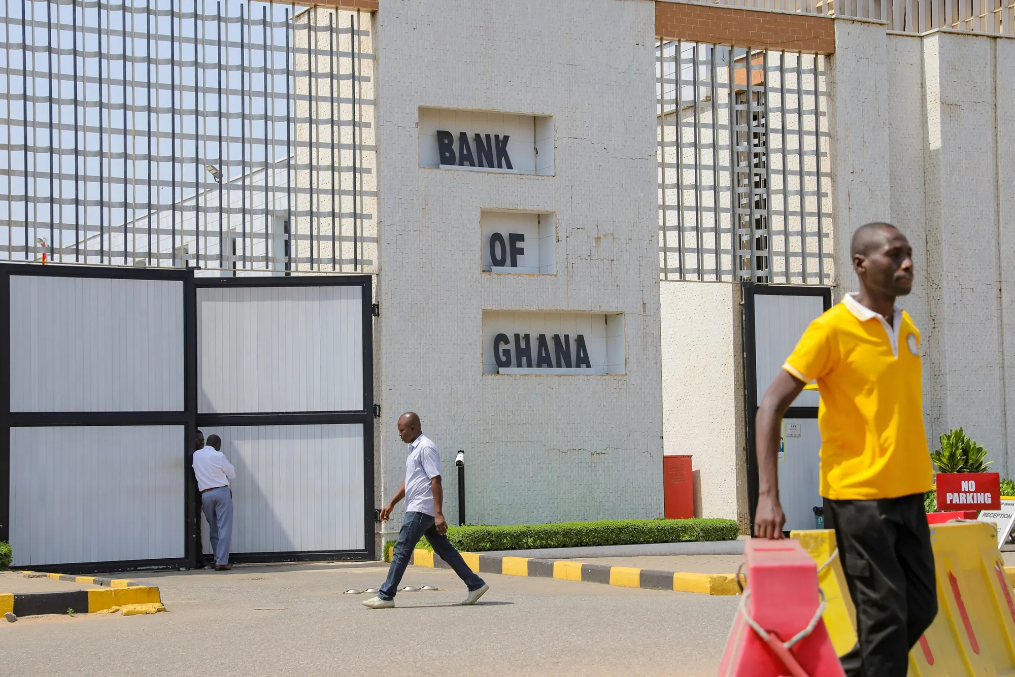 The headquarters of the Bank of Ghana, in Accra, Ghana,