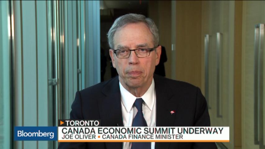 Watch Canada's Joe Oliver on Volcker Rule, Online Payments - Bloomberg