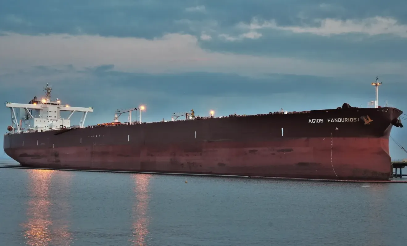 The Agios Fanourios I tanker in 2022.