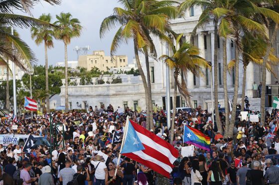 Thousands Protest Against Puerto Rico Governor After Profane Chats Leaked