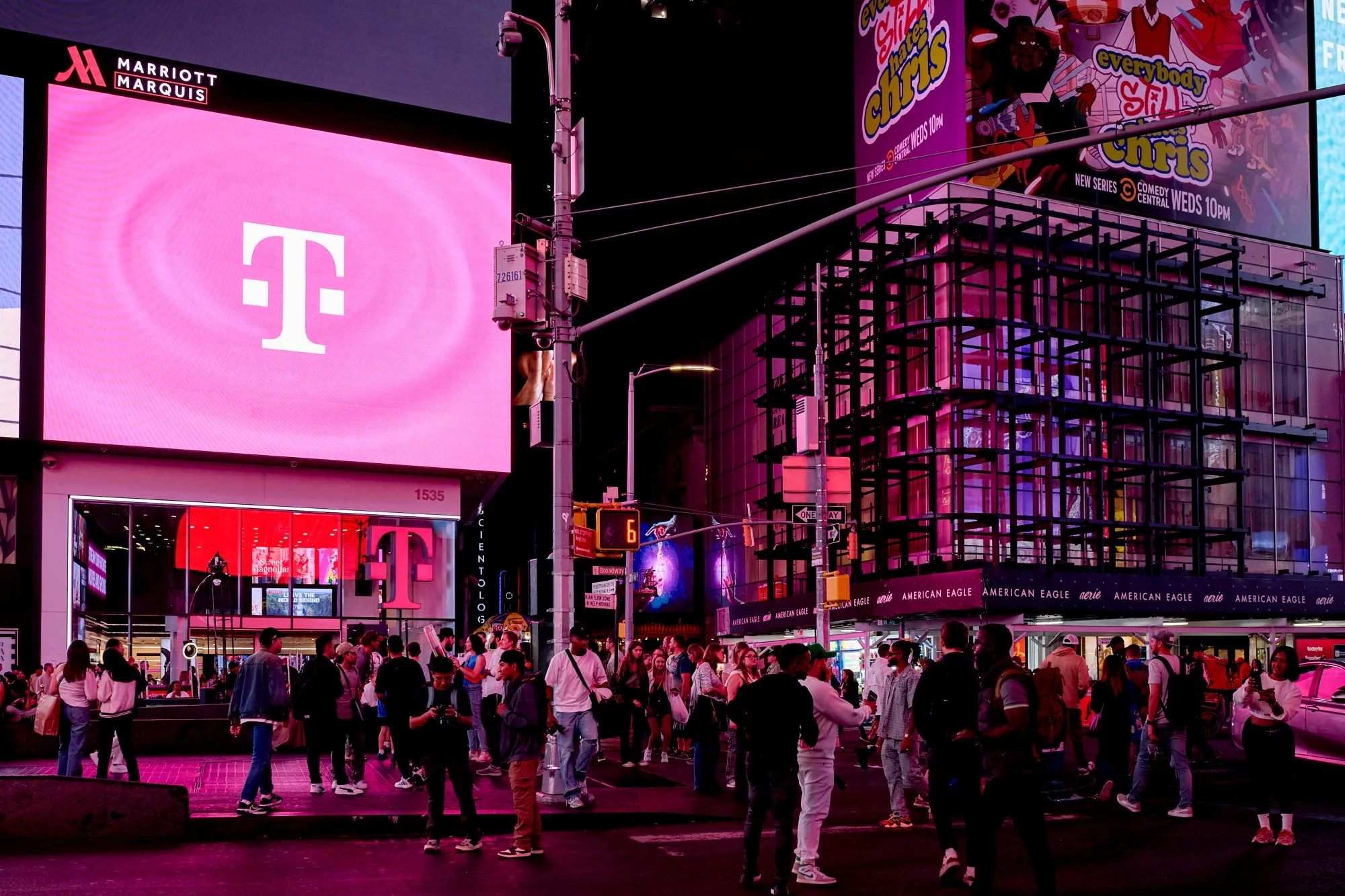 A T-Mobile store in New York.