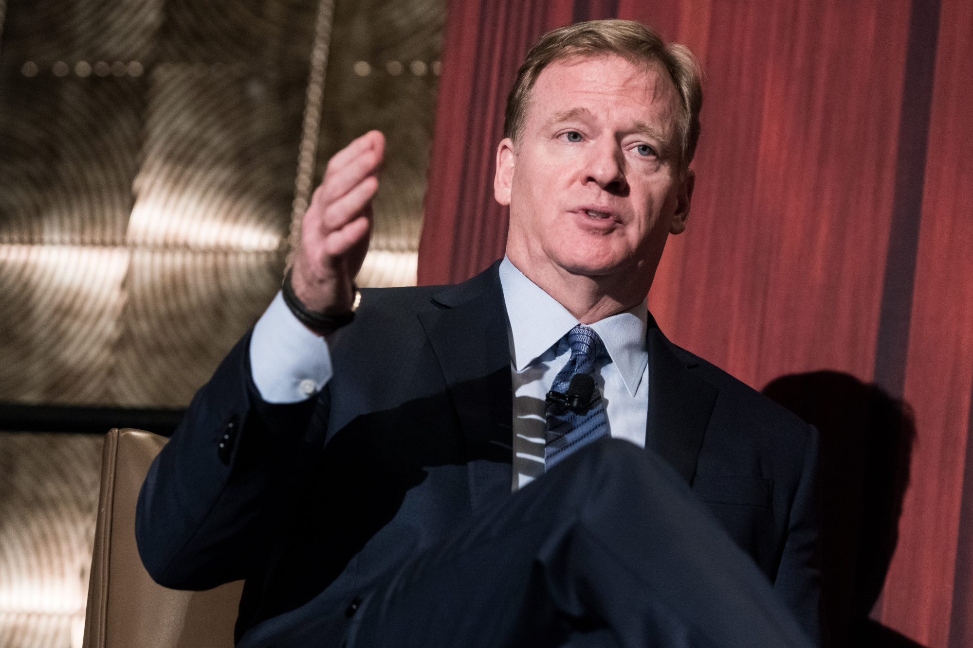 embraces AI and strikes deal with NFL commissioner Roger Goodell