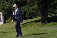 President Biden Departs White House For G-7
