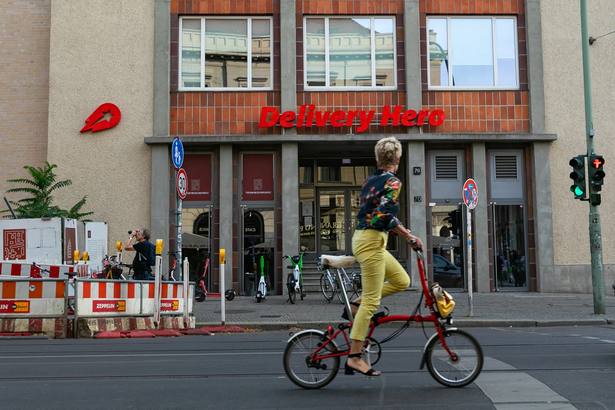 The headquarters of Delivery Hero SE in Berlin, Germany.