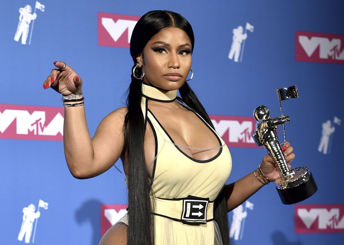 Nicki Minaj to Get Video Vanguard Award At MTV Awards Bloomberg