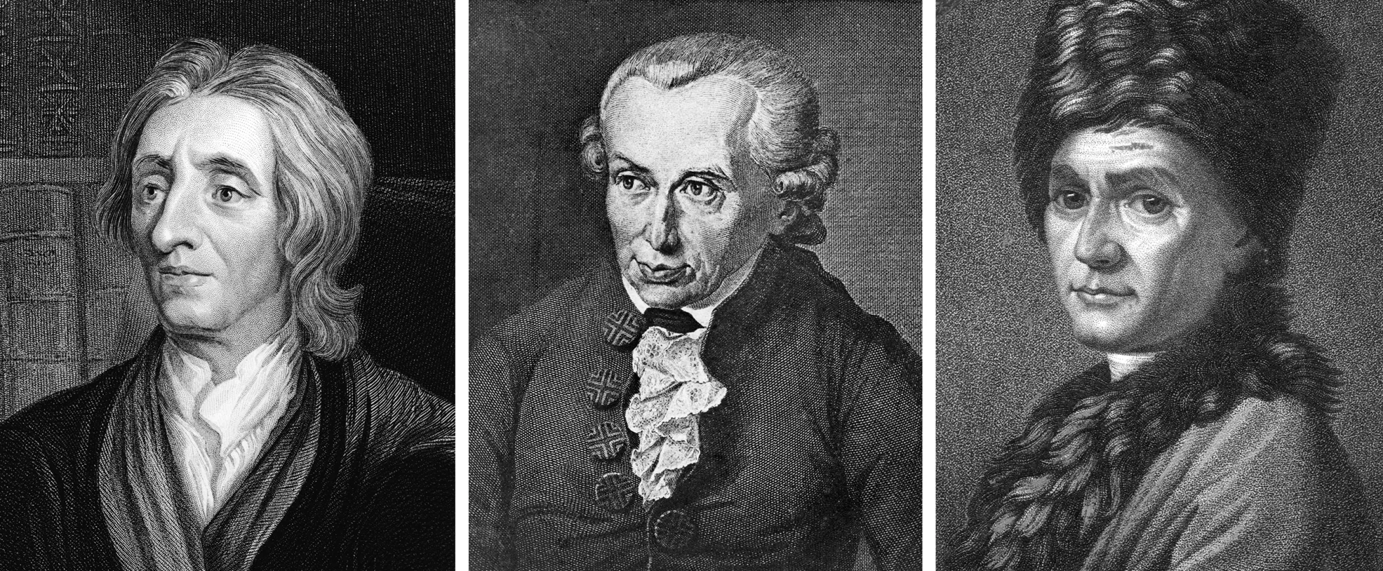 John Locke, Immanuel Kant and Jean-Jacques Rousseau walk into a bar ...