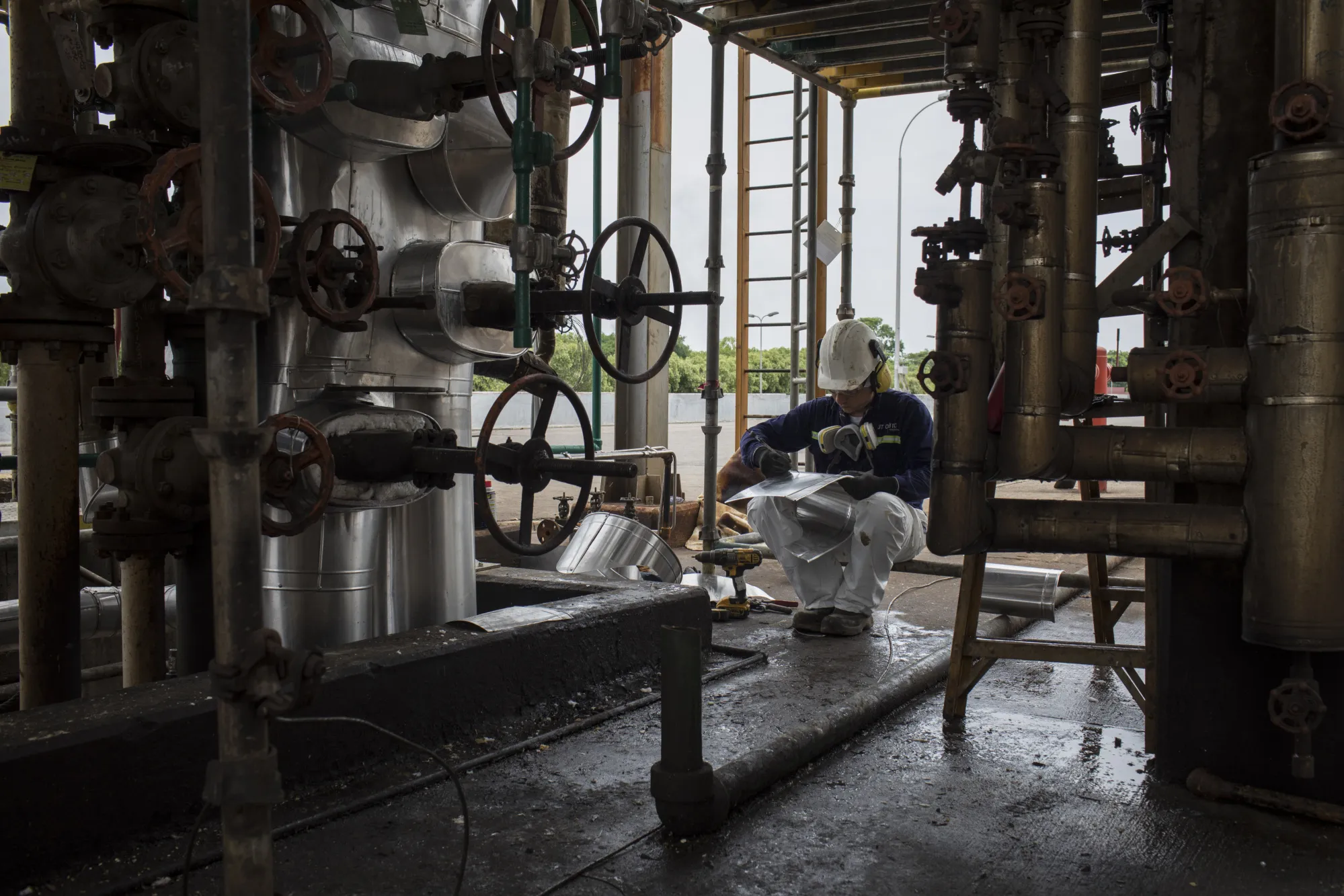 Ecopetrol SA Refinery Following The State-Run Company's Spill In Santander Province