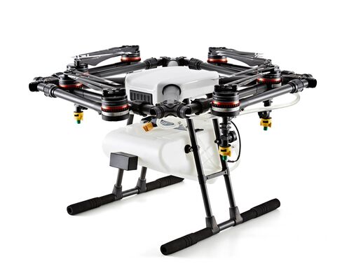 The eight-rotor DJI Agras MG-1.