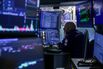 Traders At The New York Stock Exchange As Stocks Climb On Factory Data As Gold Selloff Eases