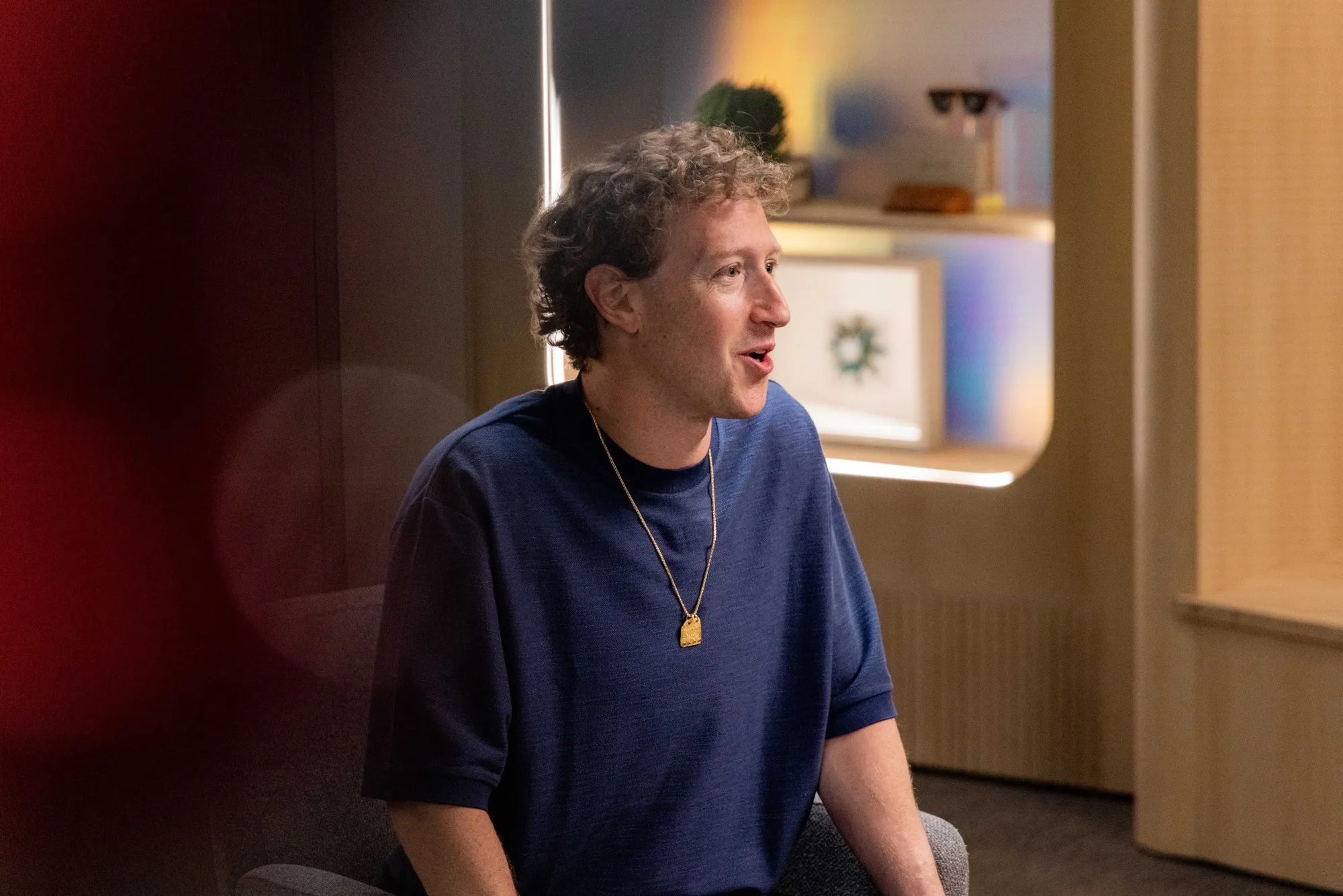 Meta CEO Mark Zuckerberg during an interview on&nbsp;The Circuit with Emily Chang&nbsp;last July.