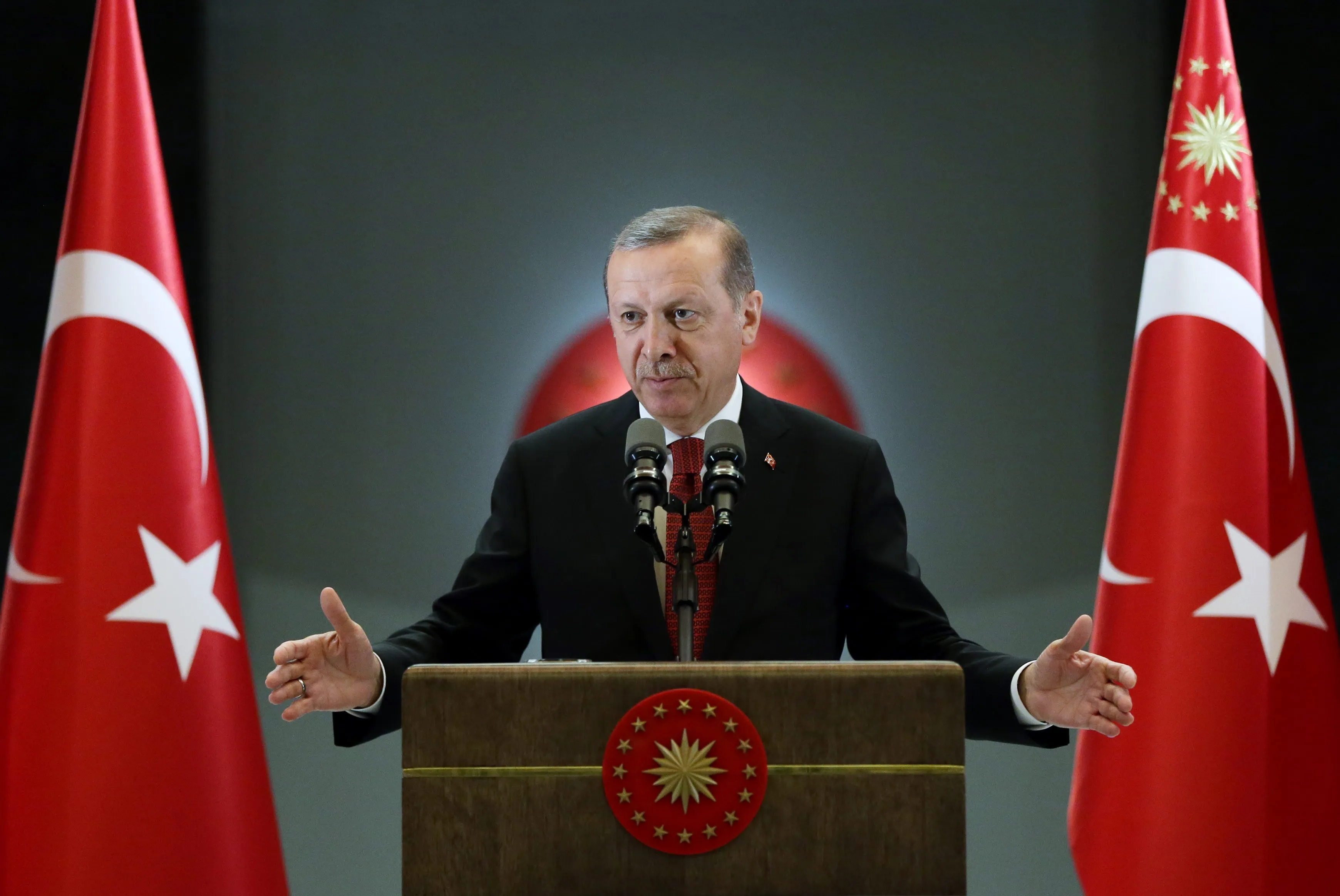 Recep Tayyip Erdogan.
