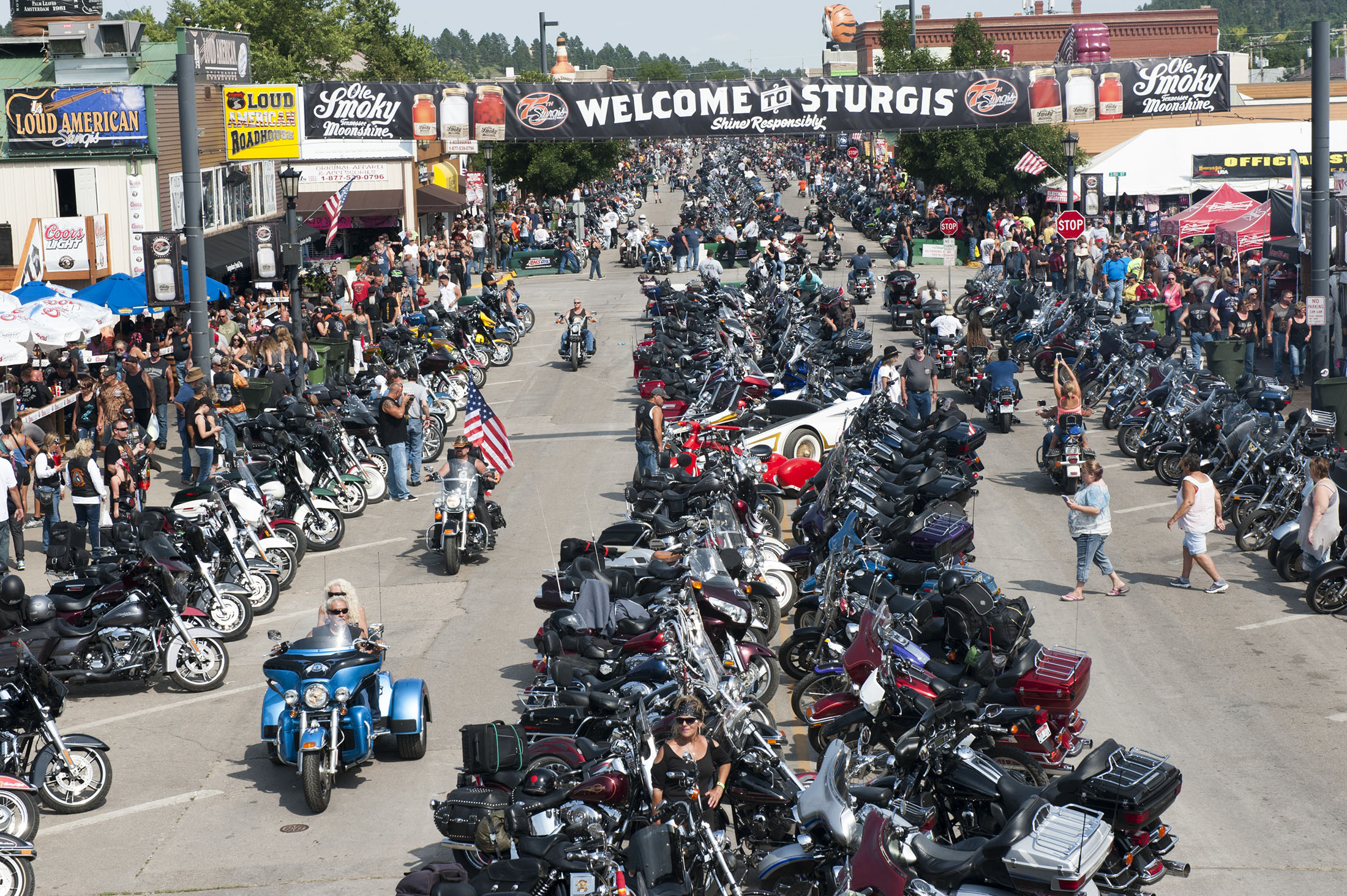 Annual Sturgis Rally Expecting 250K, Stirring Virus Concerns - Bloomberg