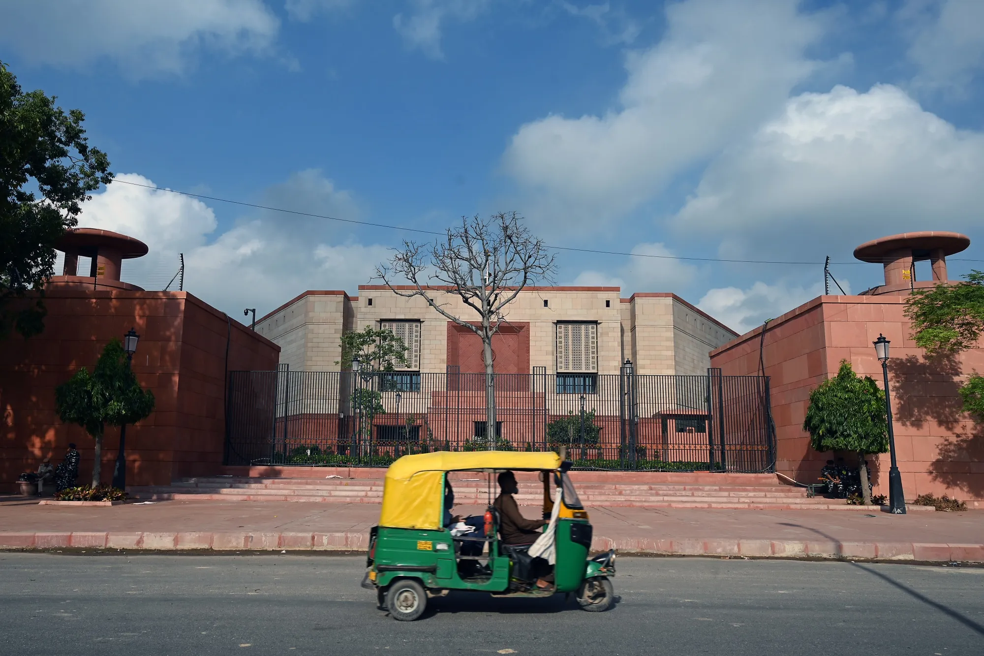 The new Parliament building in New Delhi.