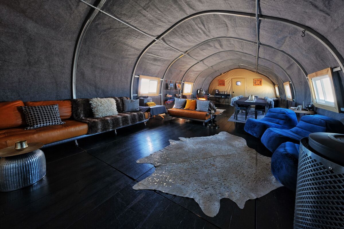 How to Build a Hotel in Antarctica Bloomberg