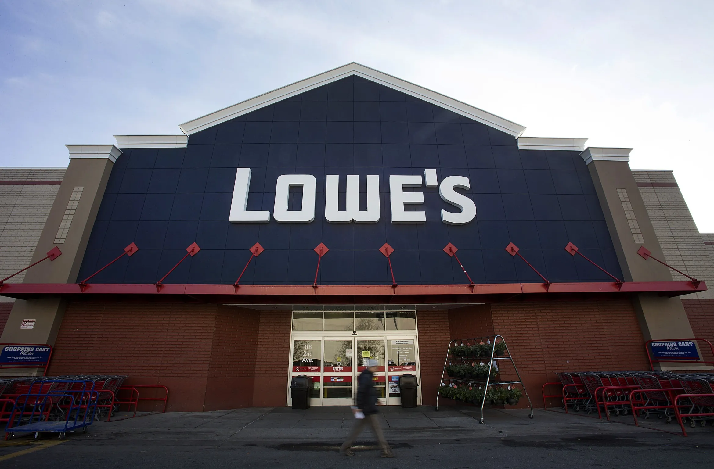 A Lowe's Cos. store.