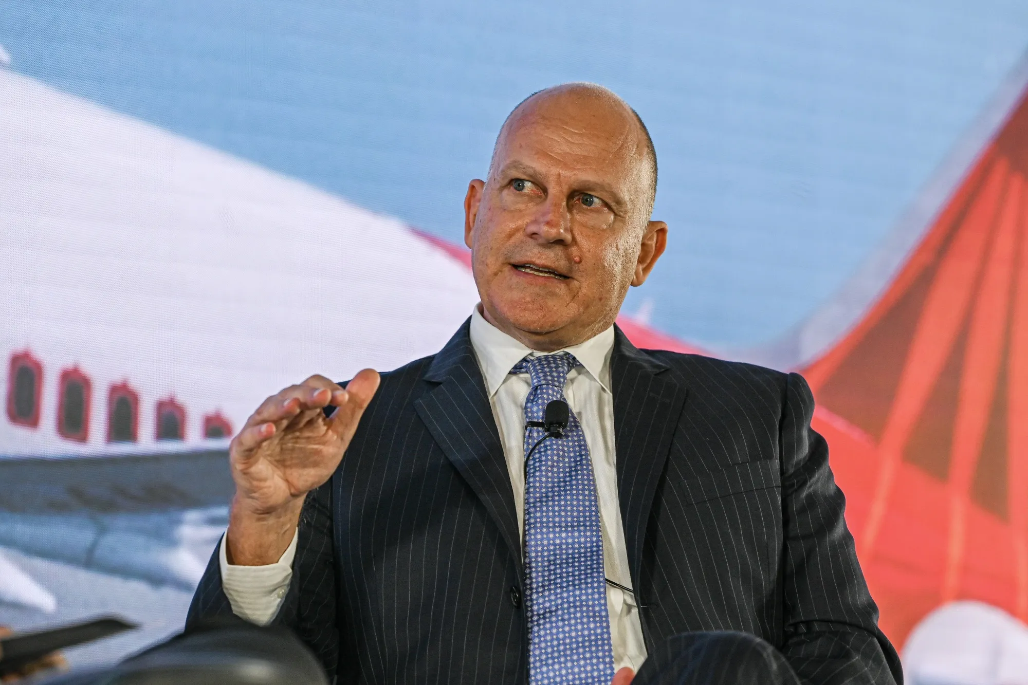 Campbell Wilson in New Delhi on March 20.