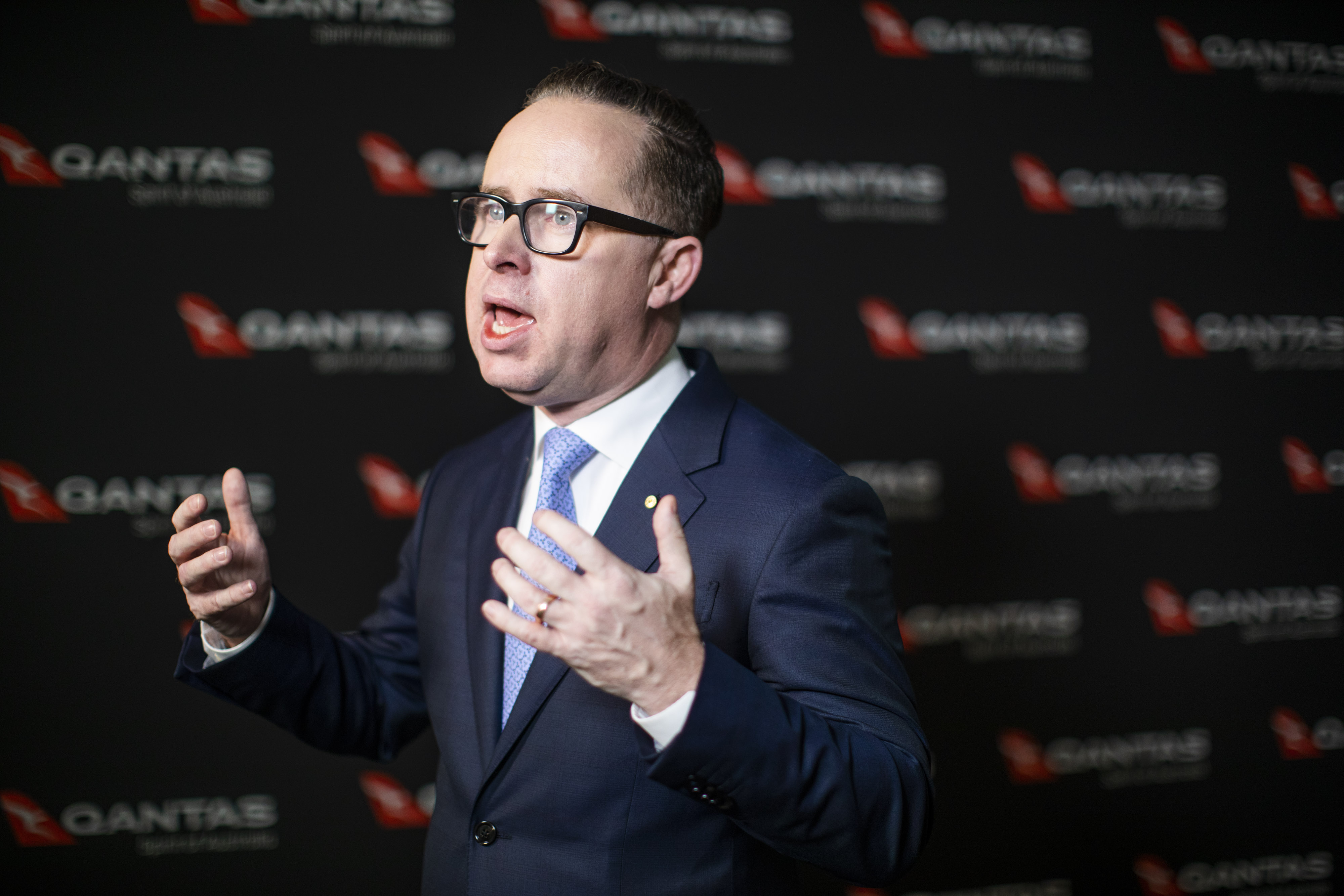 CEOs such as Qantas’s Alan Joyce are sharing the pain.
