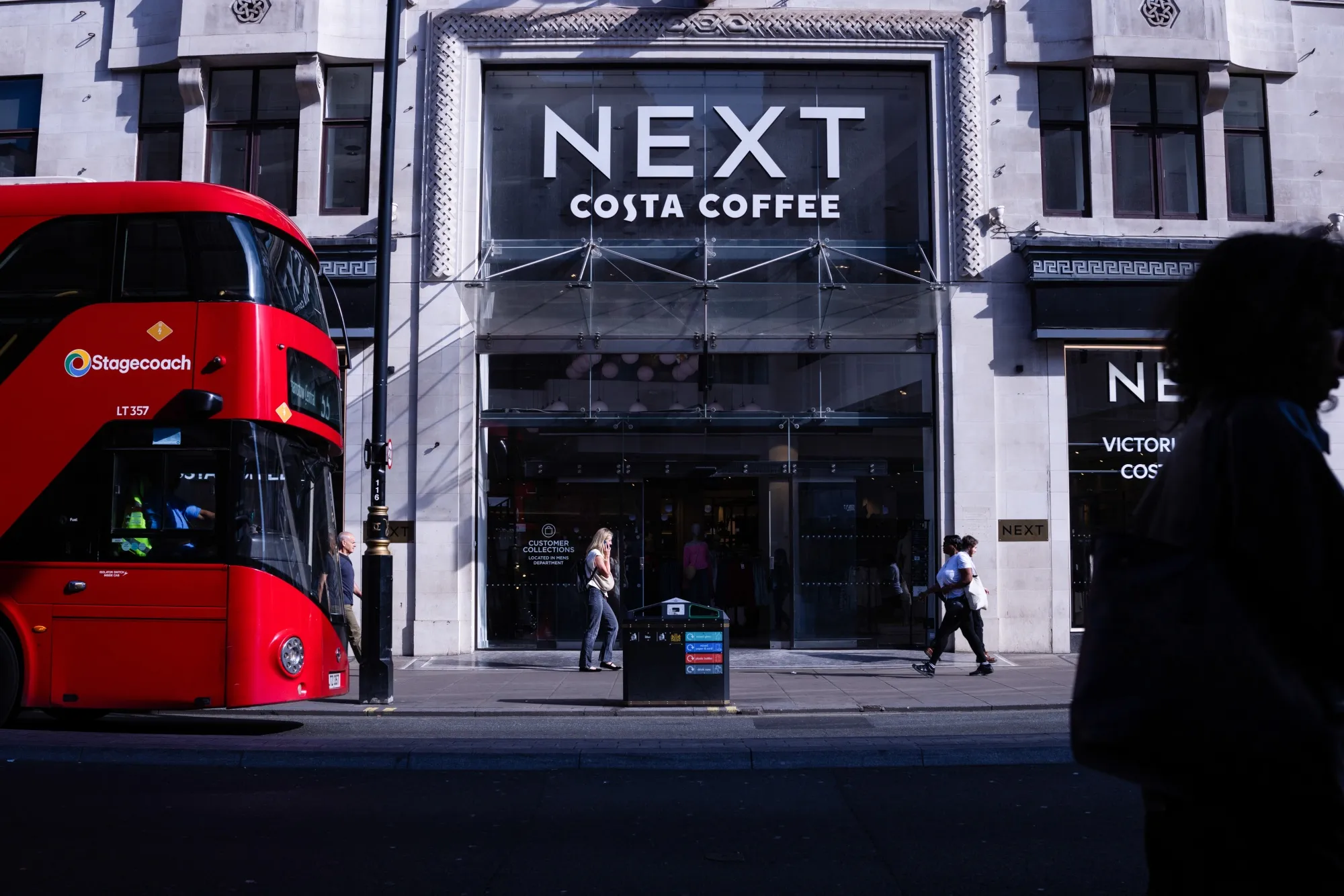 A Next Plc store on Oxford Street in London.