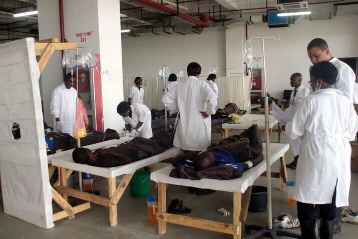 ZAMBIA-HEALTH-CHOLERA