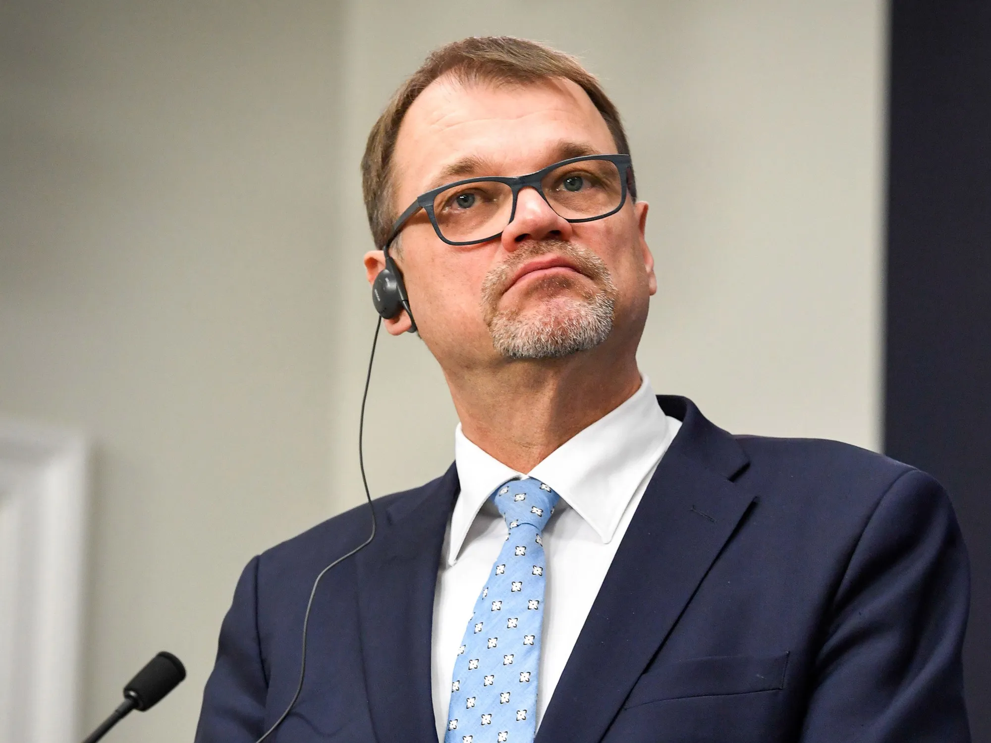 Juha Sipila on March 7.