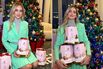 Chiara Ferragni and her Christmake cake.
