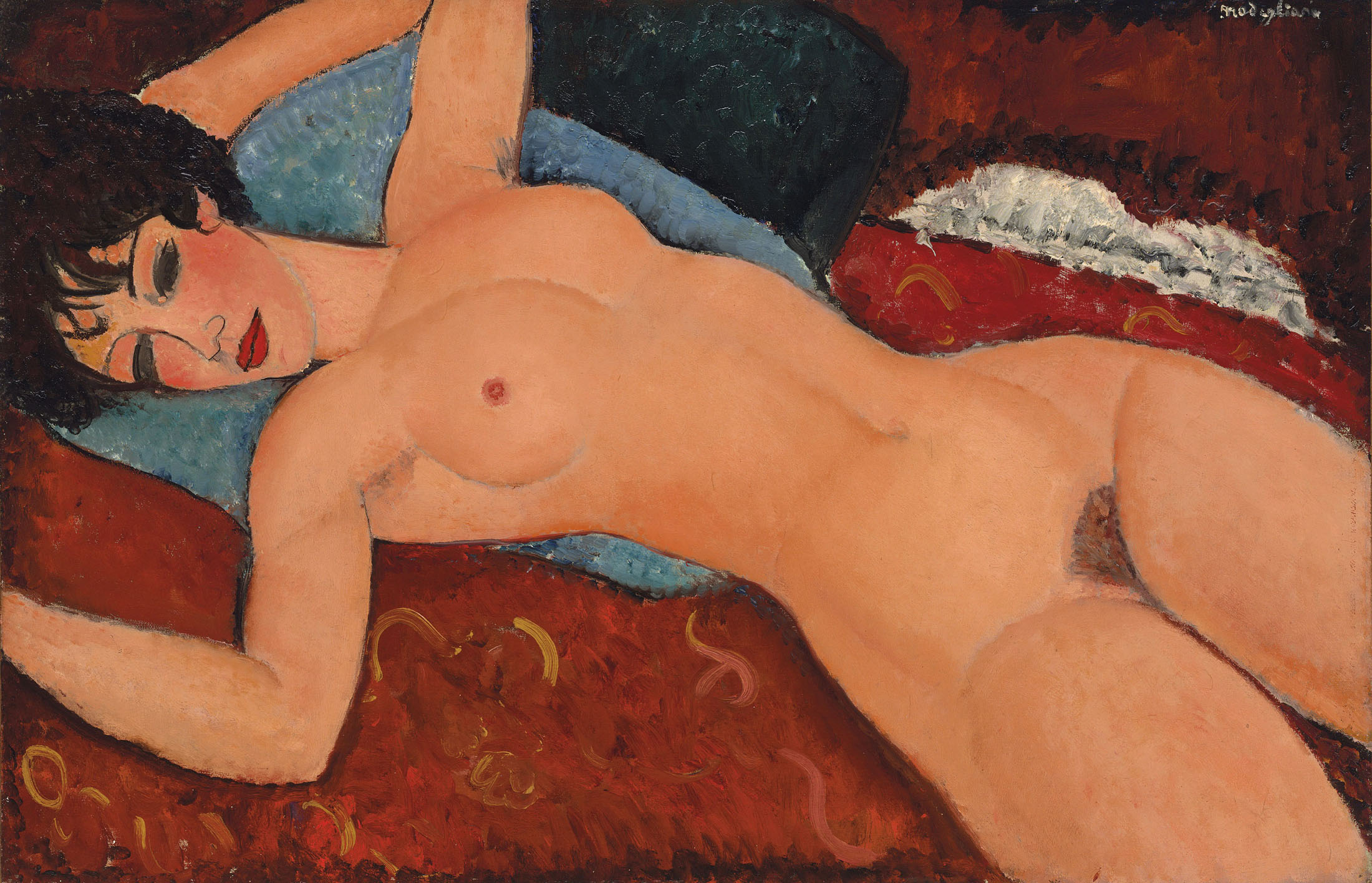 Modigliani Nude Fetches a Record $170 Million in New York - Bloomberg