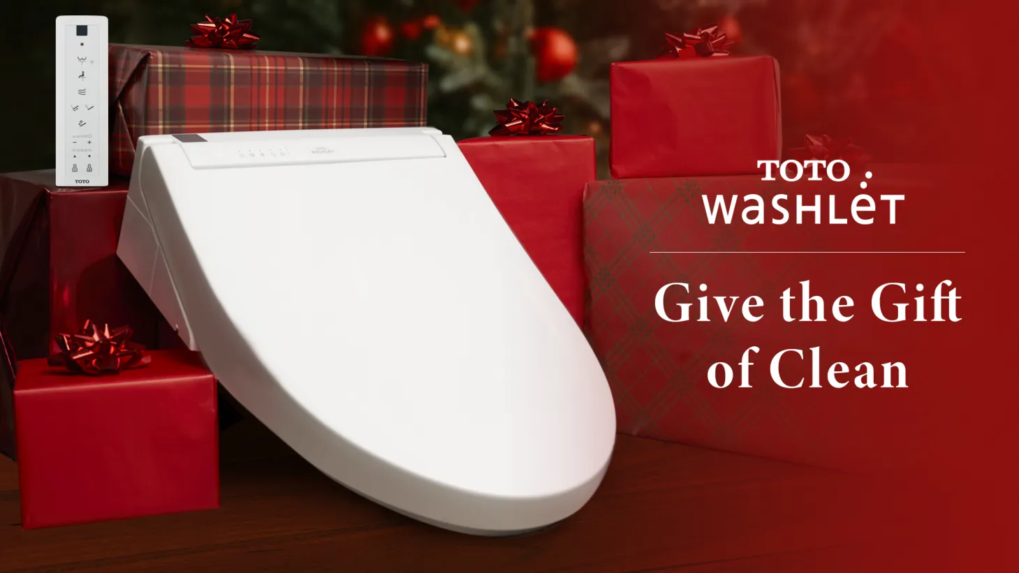 Toto’s advertisement for Washlet.