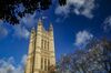 A British Union flag, also known as a Union Jack, flies from Victoria tower, part of the Houses of Parliament in London, U.K., on Monday, Dec. 9, 2019. Prime Minister Boris Johnson said his Conservatives are putting their message across in "every seat" as he goes into the final days of the U.K.’s general election campaign.