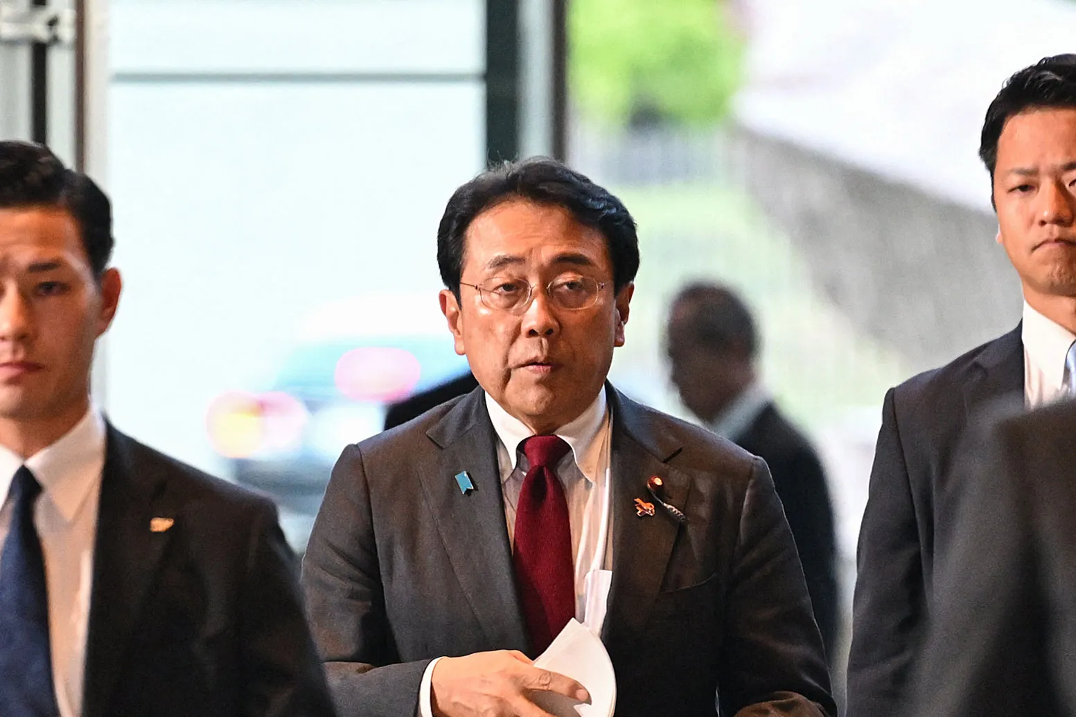 Ryosei Akazawa in Tokyo on Oct. 1.