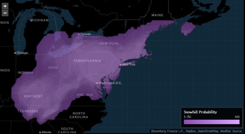 ニューヨーク市で積雪50センチも ２月最初の月曜日は 大荒れ か Bloomberg