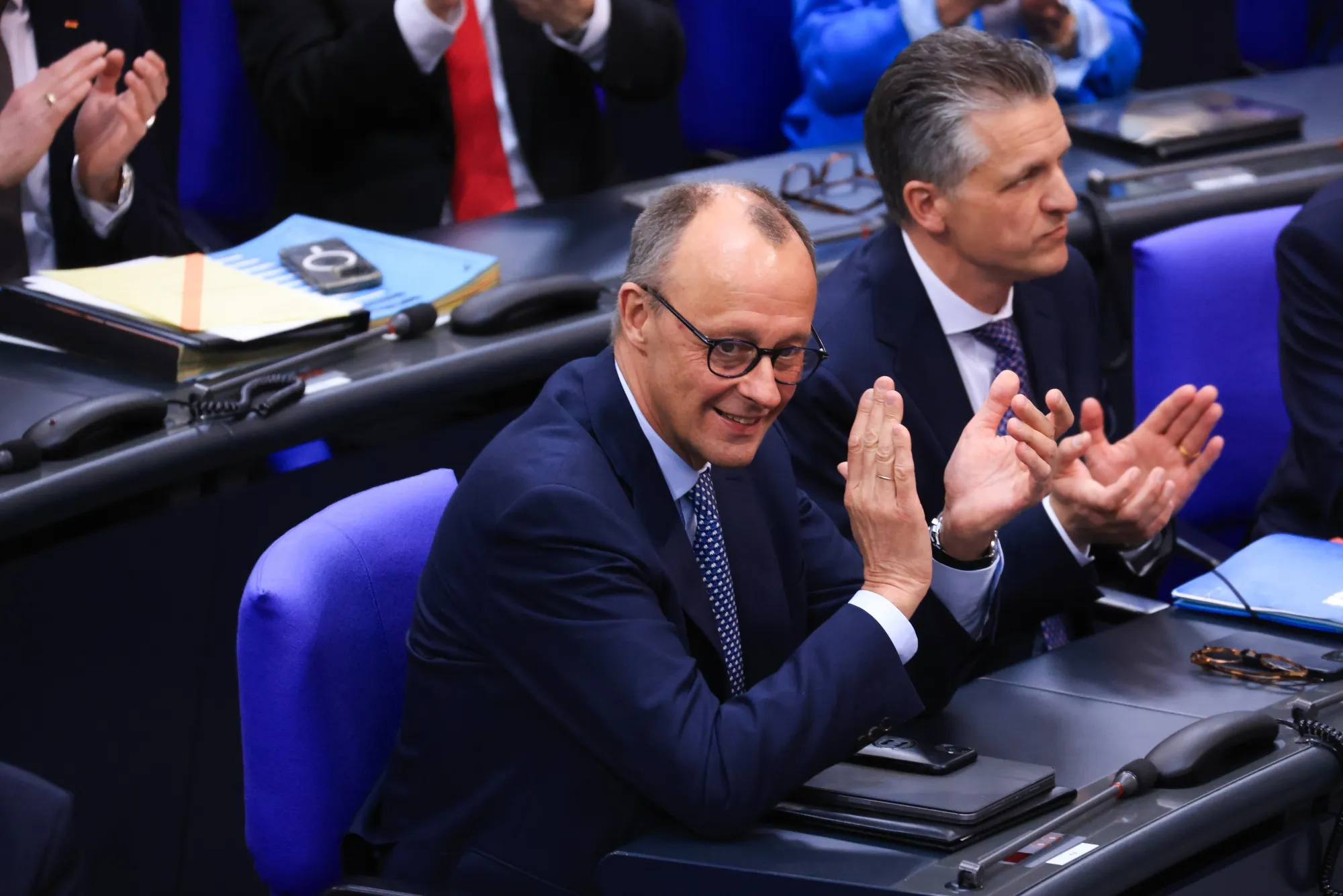 Investors are now looking for clues on how fast lawmakers will implement Friedrich Merz’s plan to turbocharge spending.