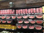 A display of plastic-wrapped fruit at a&nbsp;Whole Foods in Evanston, Illinois.